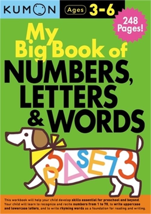 My Big Book of Numbers, Letters & Words (Paperback or Softback)