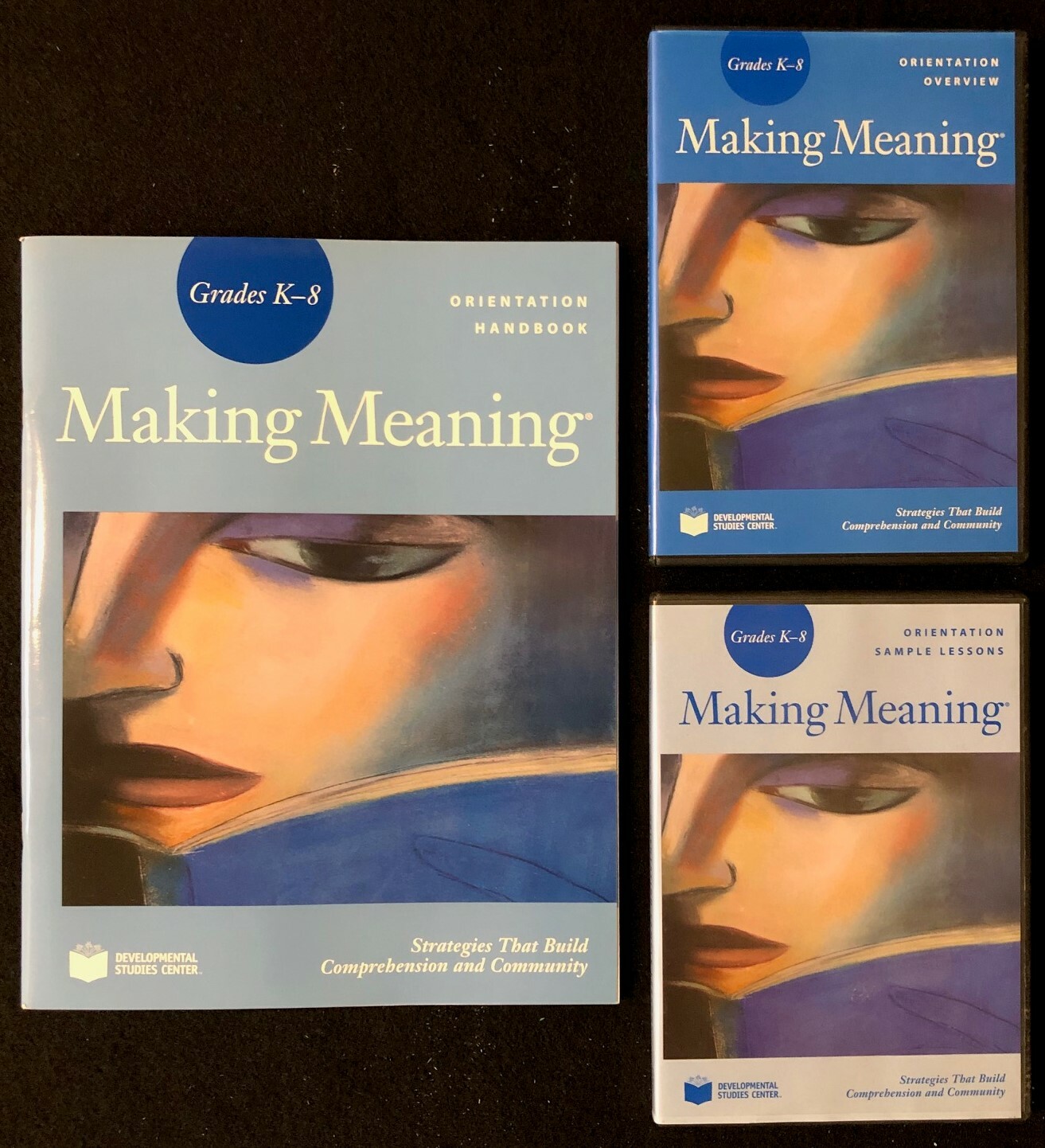 K – 8 Grades – Making Meaning ORIENTATION HANDBOOK and 2 DVDs (2008)