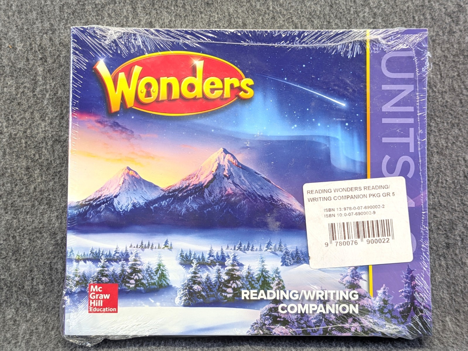 McGraw Hill Wonders Reading Writing Companion Grade 5 Sealed