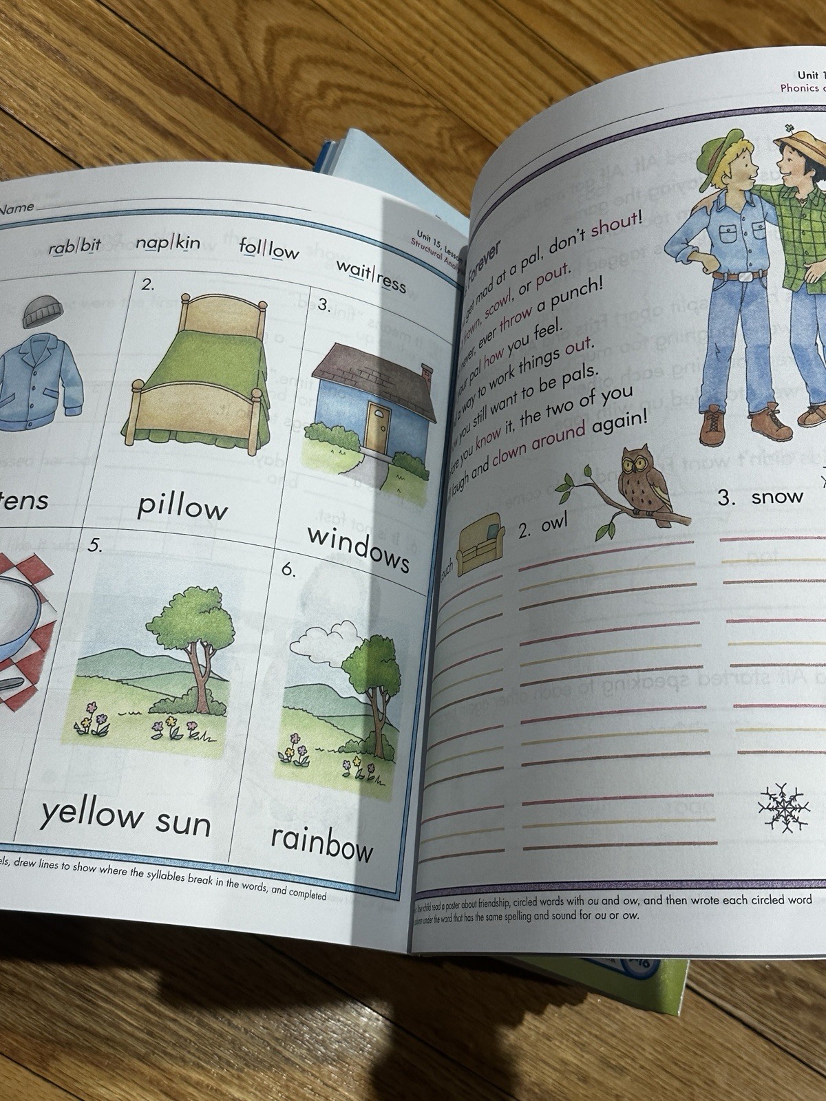 The Superkids Reading Program Word Work Book Units 9-16 (1st Grade) Price Each