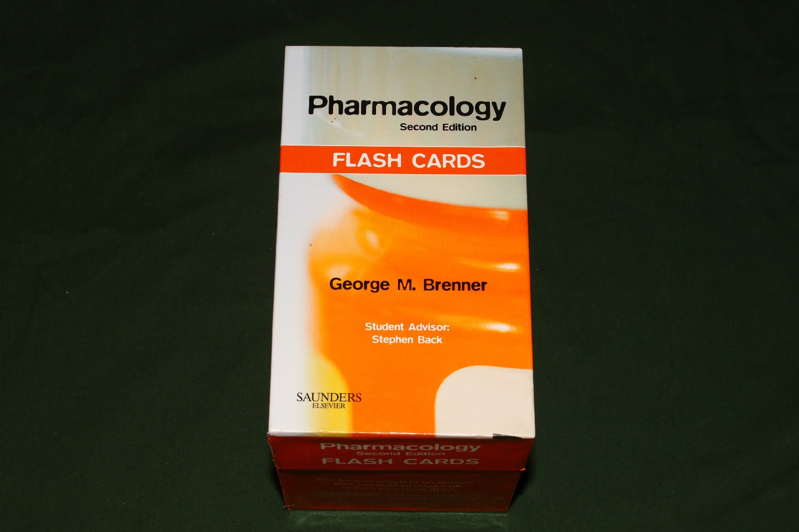 Pharmacology Flash Cards 2nd Edition Box Set Flashcards Brenner/Back Saunders