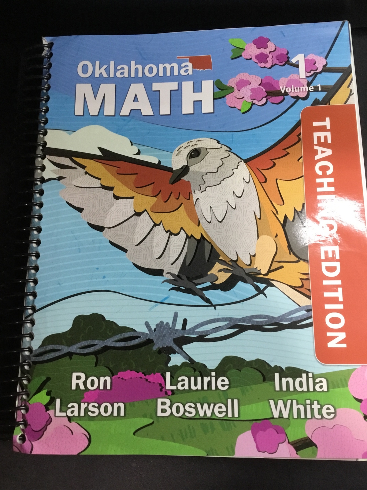 Oklahoma Math Grade 1 Volume 1 Teaching Edition 2025 Book NEW 9798888029879