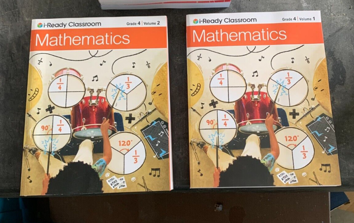 Ready Classroom Mathematics Grade 4 Student Volume 1 & 2 2020