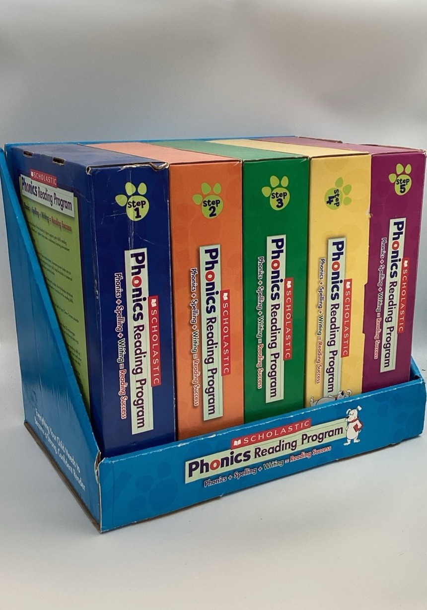 Scholastic Phonics Reading Program Spelling Writing Success Step 1-5