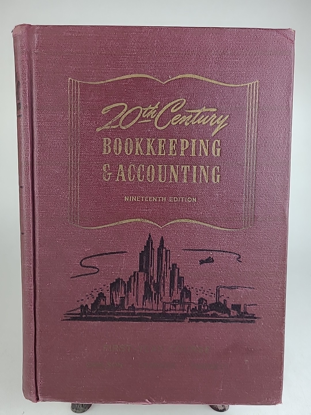 20th Century Bookkeeping and Accounting Hardcover Book 1947 Nineteenth Edition