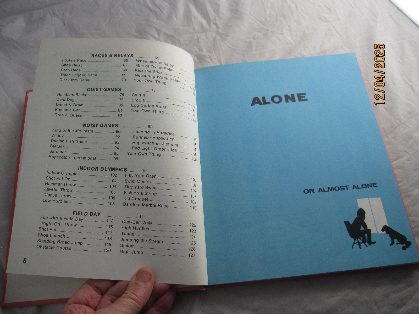 CREATIVE ACTIVITIES PROGRAM:Playing /1974 Hardbound