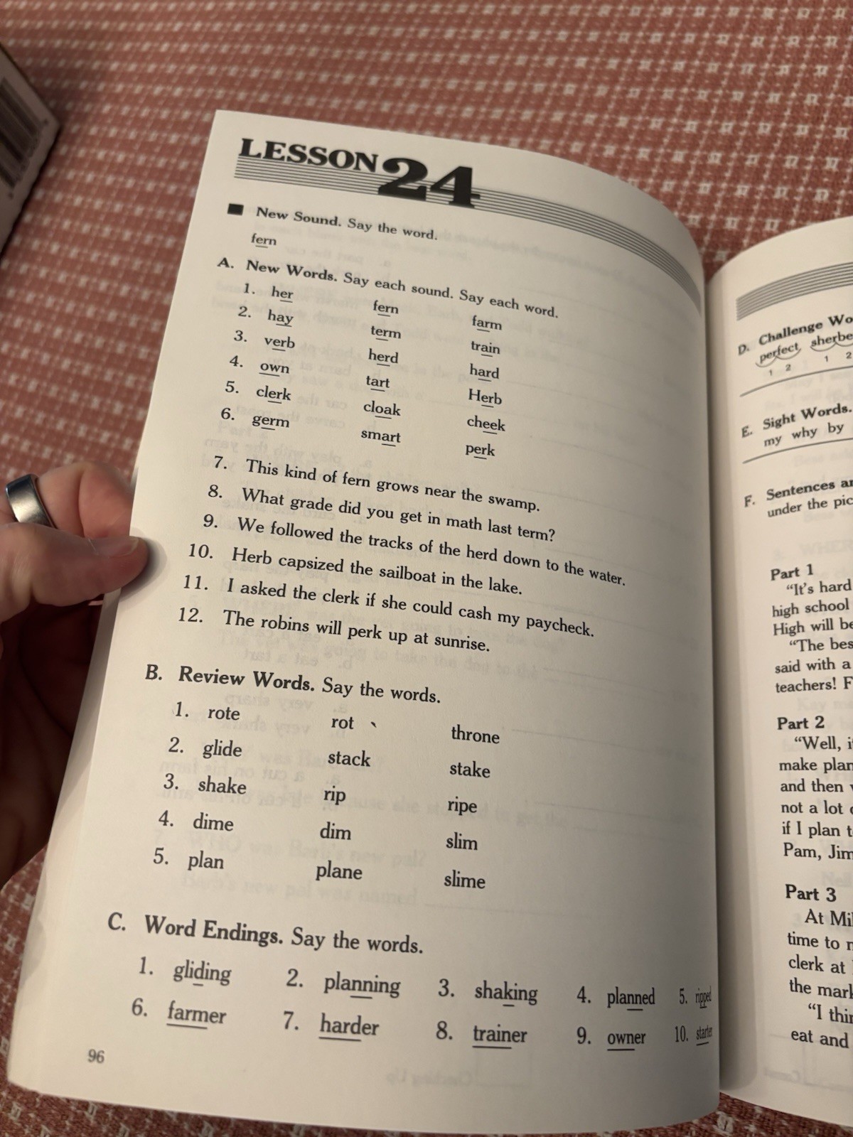Curriculum Associates Phonics for Reading Archer Flood Lapp Elementary Sm Groups