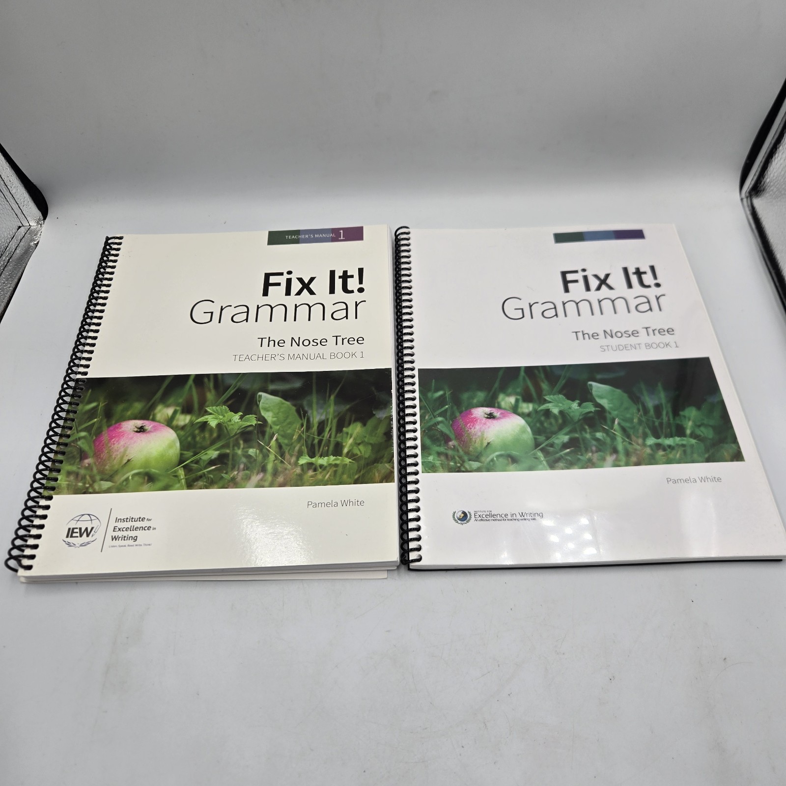 Fix It Grammar: Level 1 Nose Tree Student + Teacher Book Spiral-bound Homeschool
