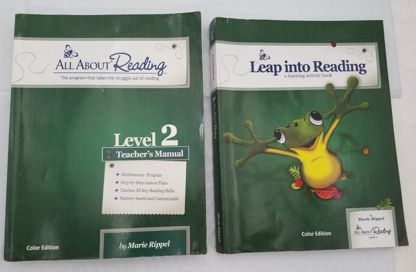 All About Reading Level 2 Teacher’s Manual&Student Learning Activity Book