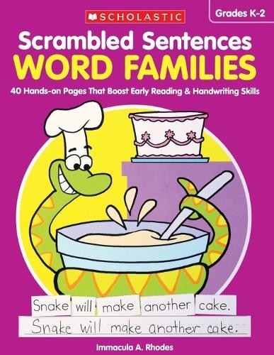 Immacula A Rhodes Immacula Rhodes Scrambled Sentences: Word Families (Paperback)