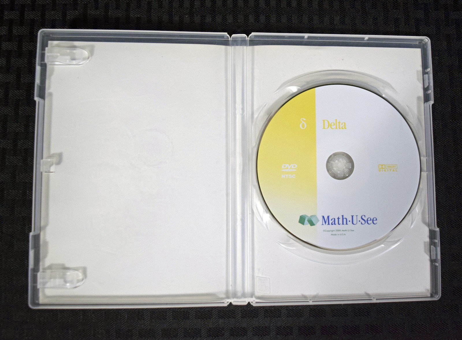 Math U See Delta Single & Multiple Digit Division DVD Instruction Book Lot
