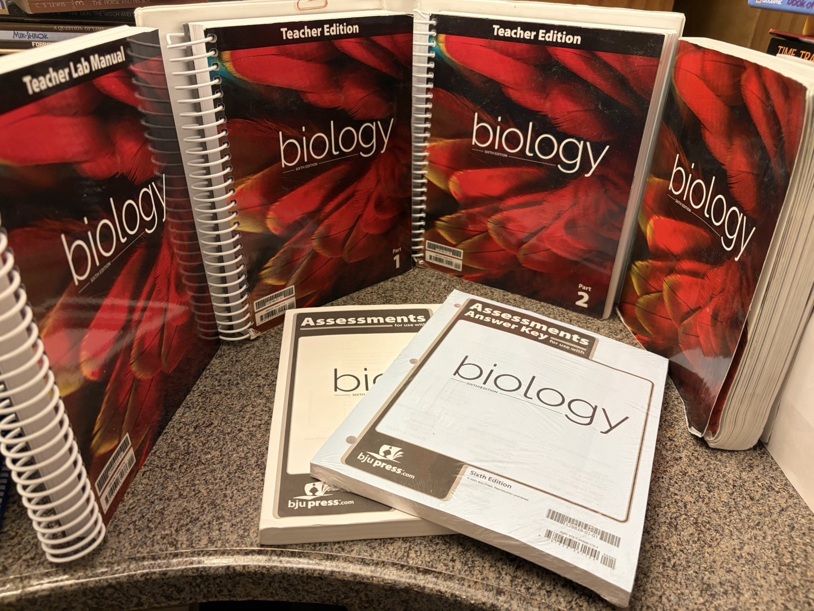 BJU Biology, 6th Ed. (set of 7)