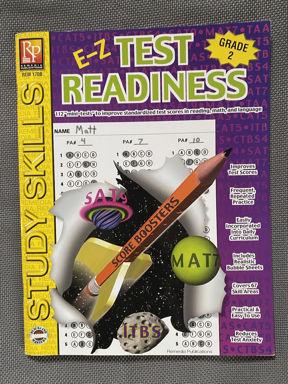 Remedia:E-Z Test Readiness Grade 2 Improve test scores in Reading Math Language