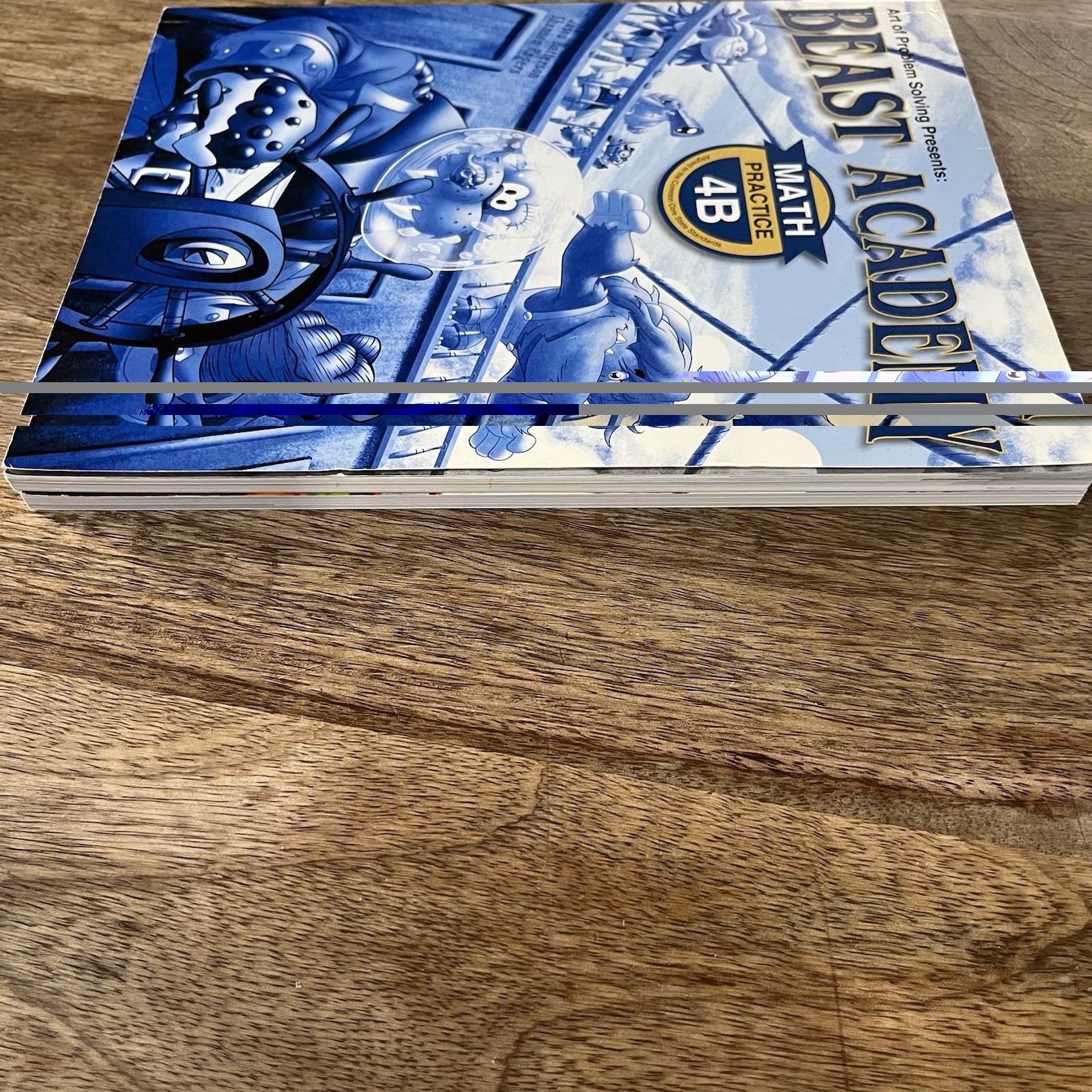 Beast Academy 4B Math Guide & 4B Math Practice Books READ