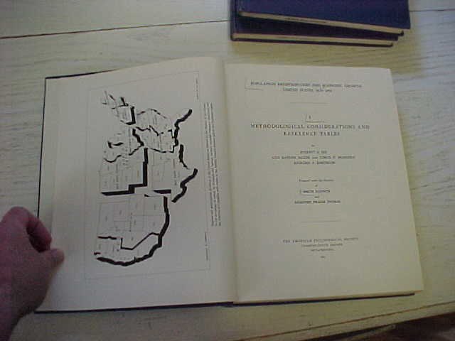 Population Redistribution & Economic Growth 1870-1950 3 Vol Set Lee Kuznets Eld