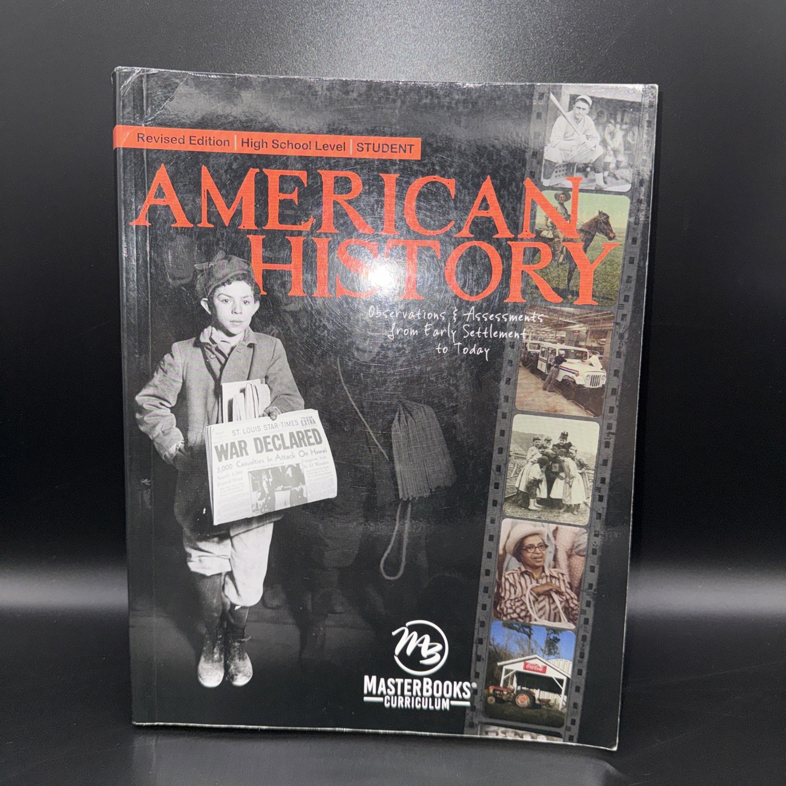 Masterbooks American History Student Revised Edition James Stobaugh 2020 EUC