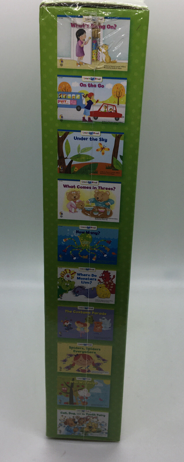 Learn To Read Box Set Guided Reading Levels C-D Grade K Ages 4 and Up New