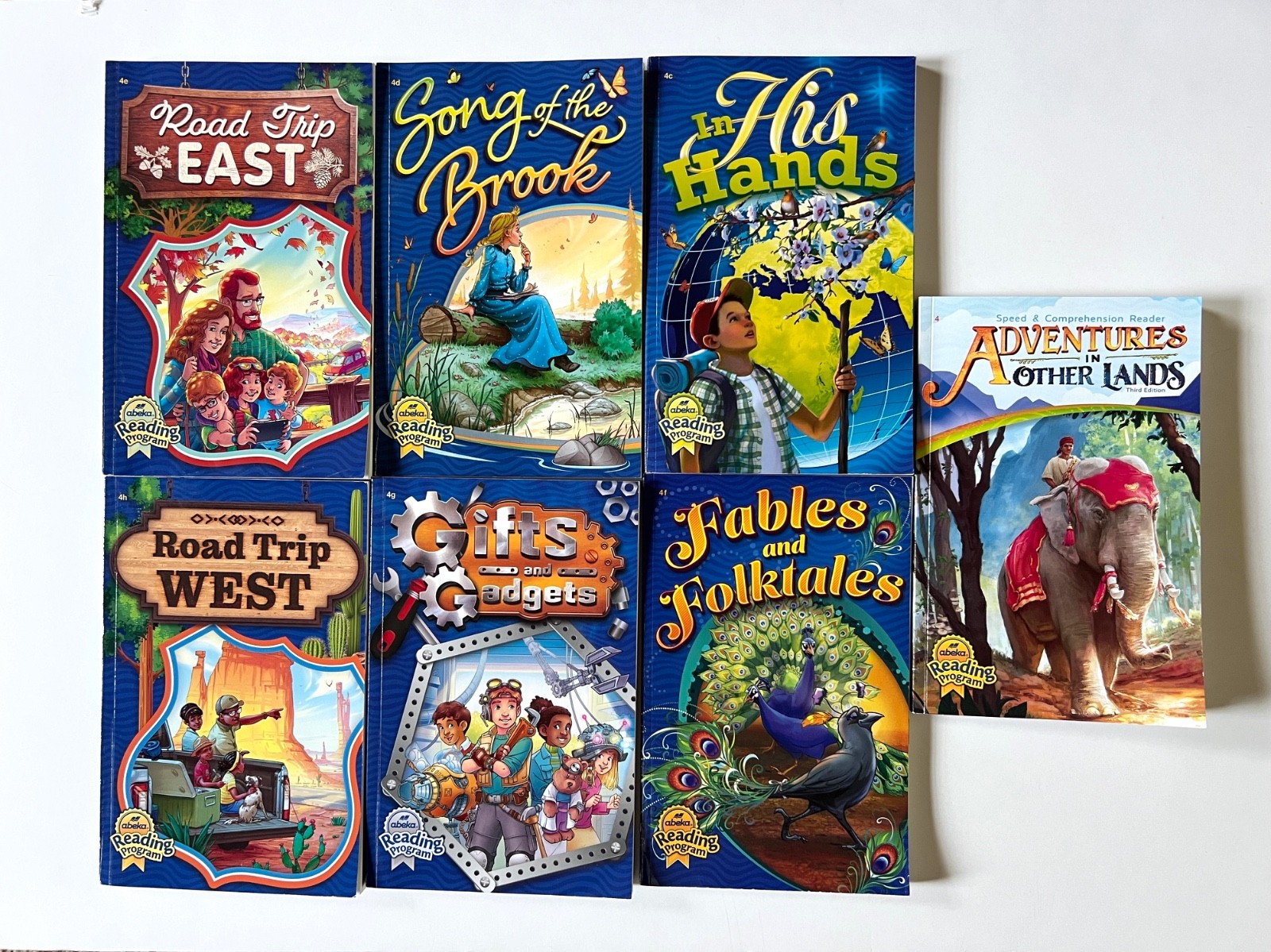 Abeka 4th Grade Readers Third Edition