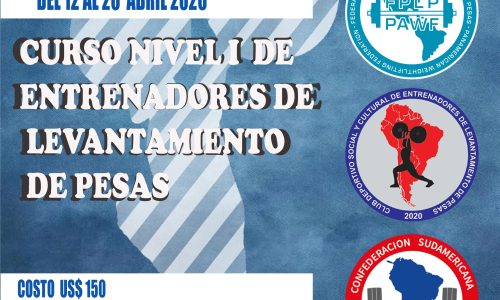 Curso Entrenadores de Levantamiento de Pesas Nivel I – 2026
