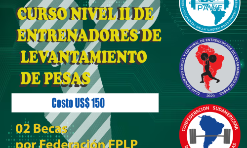 Curso Entrenadores de Levantamiento de Pesas Nivel II – 2026