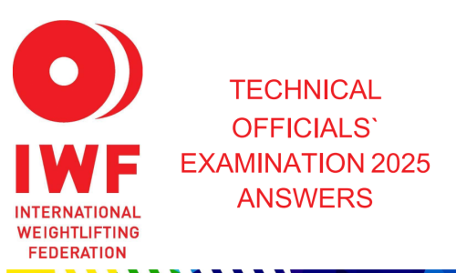 Technical officials` Examination 2025 Answers